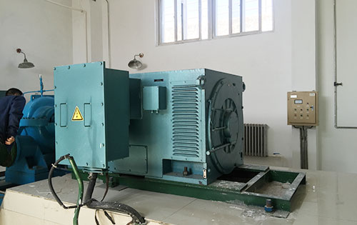 西安电机厂某水电站工程主水泵使用我公司高压电机